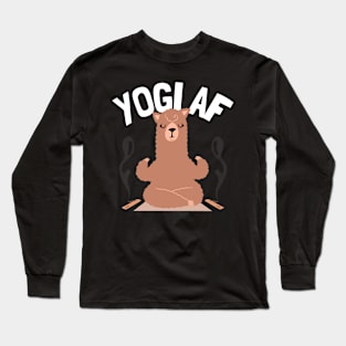 yogi af Long Sleeve T-Shirt